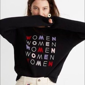 Madewell x Girls Inc. Women Graphic Sweatshirt